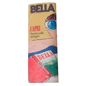 Rare Kate Spade Magazine Clutch Via Limoni Vivi Bella Retro print fold over bag